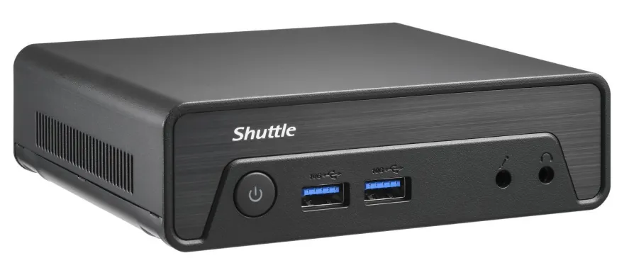 Shuttle Barebone XPC Nano NE10N Intel N100 1xSODIMM 1xM.2