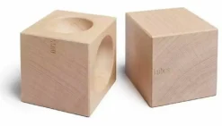 Siebensachen, Nusskubus, Nussknacker, Buchenholz