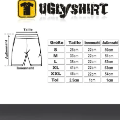 Sieg oder Walhalla Shorts | Wikinger Kurze Hose Vikings Nordmann Vikings (Odin)