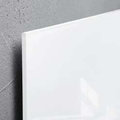 SIGEL Großes Premium Glas-Whiteboard 200x100 cm super-weiß hochglänzend