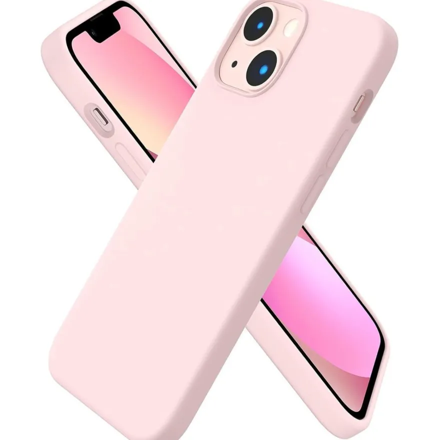 Silikon Case Hülle für iPhone 13 Mini 5,4 Zoll Klee Grün