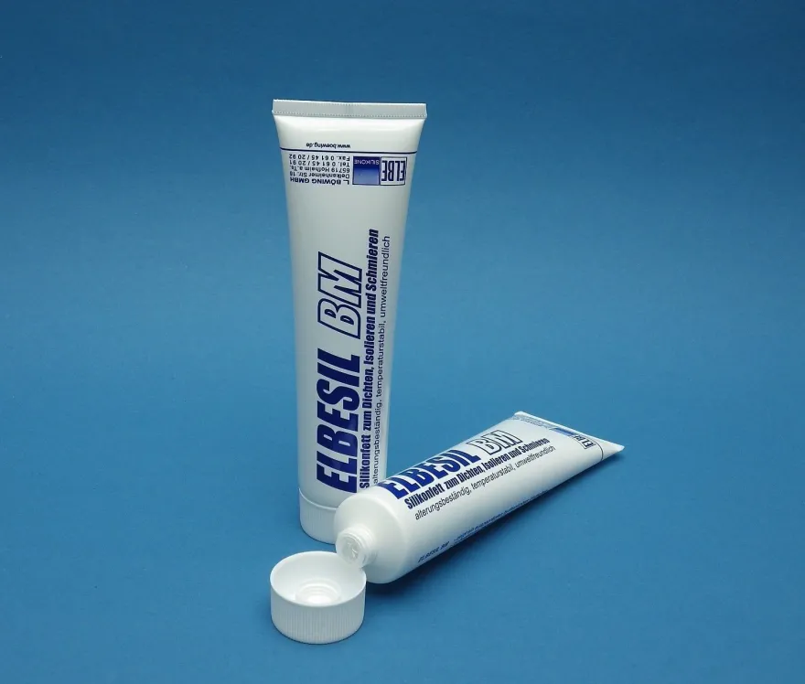 Silikonfett Elbesil BM 100g, Kunststofflager, Gleitschienen, Buchsen, Führungen