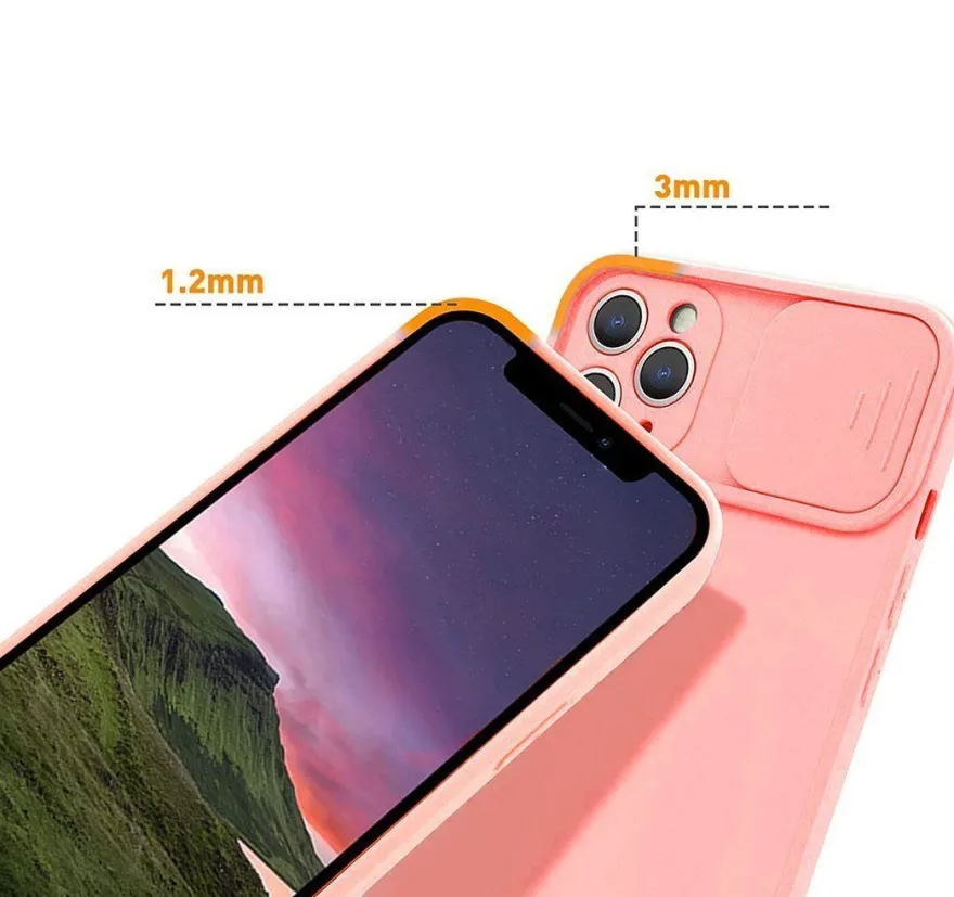 Silikon Hülle Case mit Kameraschutz für iPhone 11 Pro