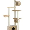 Silvio Design Katzen Kratzbaum Cherry beige