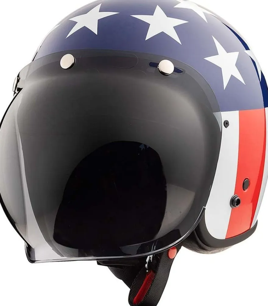 Simpson Kugelvisiere Bubble Visor For Chopper Mirror 18631