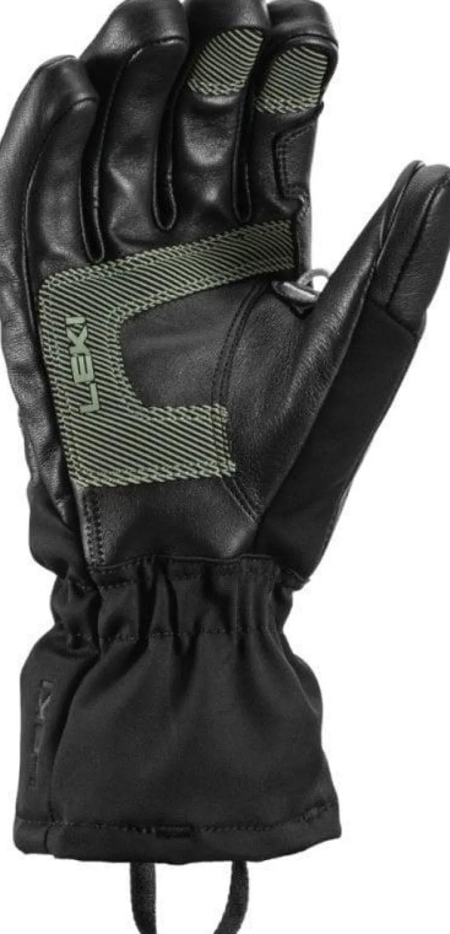 Skihandschuhe leki Damen Schwarz