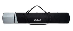 Skitasche Bestif 200 cm Skibag für 2 Paar Ski Snowboard Transporttasche Skicase
