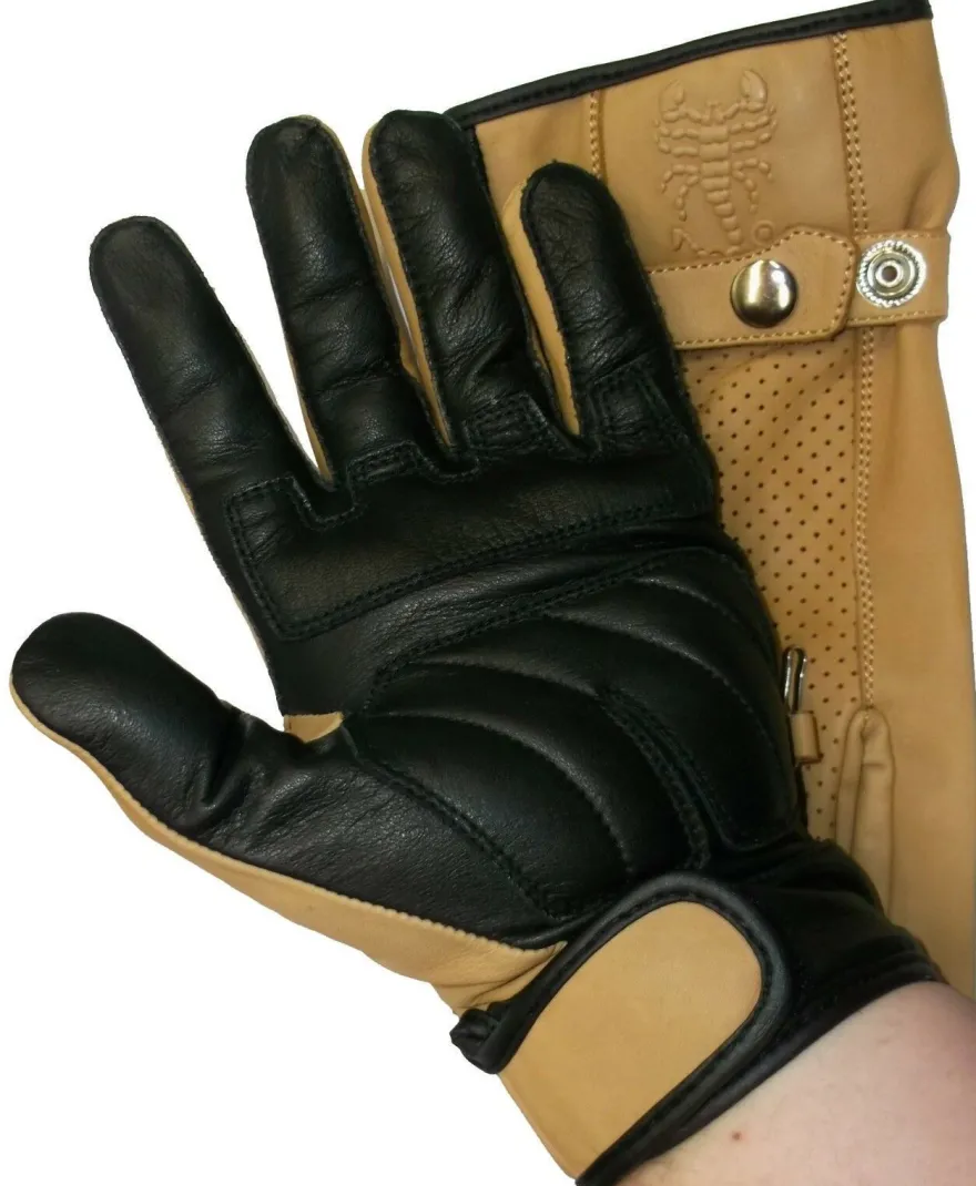 Skorpion Leder Handschuhe Twin Cam Motorradhandschuhe Harley Cruiser Weihnachten
