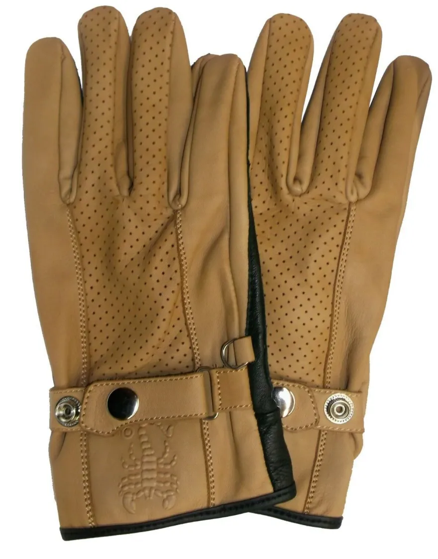 Skorpion Leder Handschuhe Twin Cam Motorradhandschuhe Harley Cruiser Weihnachten