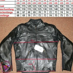 Skorpion Lederjacke Harley Motorradjacke Roadstar, Gr.60 Motorradlederjacke NEU
