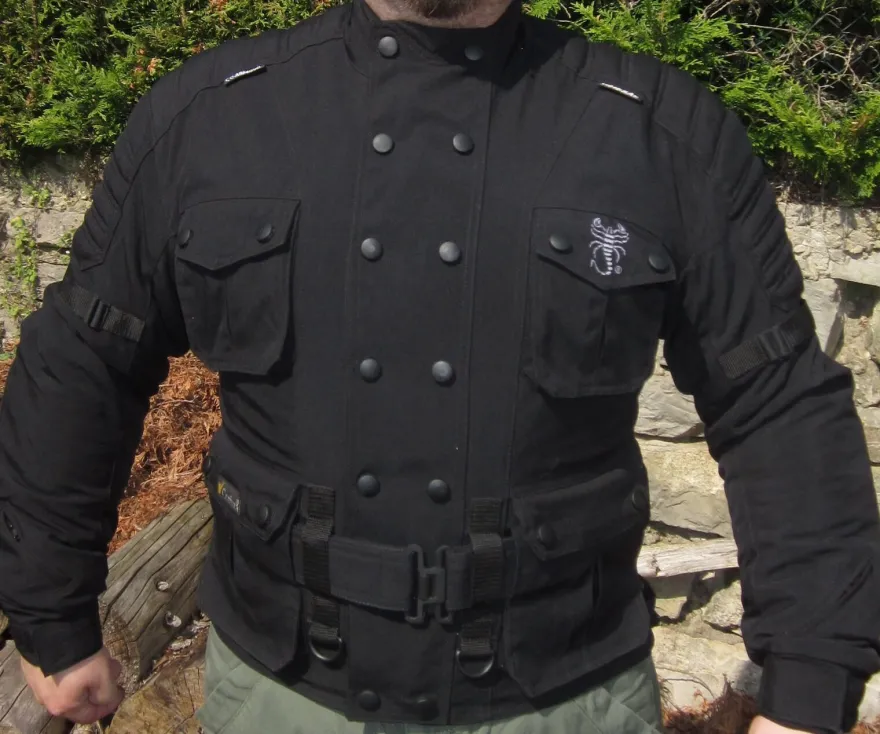Skorpion Motorradjacke Adventure Cordura Harley Gr. 5XL, Textiljacke, Bikerjacke