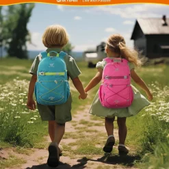 Skysper Kinderrucksack 15L - Komfortabler Wanderrucksack für Jungen & Mädchen