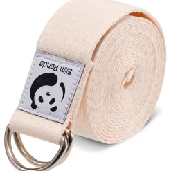 Slim Panda Yogagurt aus Baumwolle - Praktisches Zubehör für Dehnen und Fitness