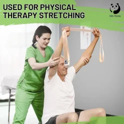 Slim Panda Yogagurt aus Baumwolle - Praktisches Zubehör für Dehnen und Fitness