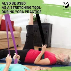 Slim Panda Yogamatte Tragegurt aus Baumwolle - Verstellbar für alle Größen
