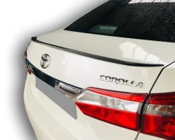 Slim Spoiler Passend für Toyota Corolla Tuning Heckspoiler Kofferraum Abrisskante Fla