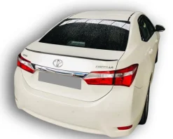 Slim Spoiler Passend für Toyota Corolla Tuning Heckspoiler Kofferraum Abrisskante Fla