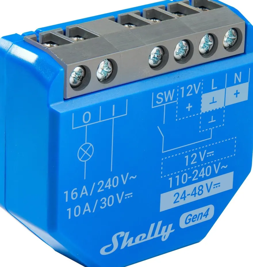 Smart-Home-Gerät Shelly Intelligenter Schalter mit WLAN