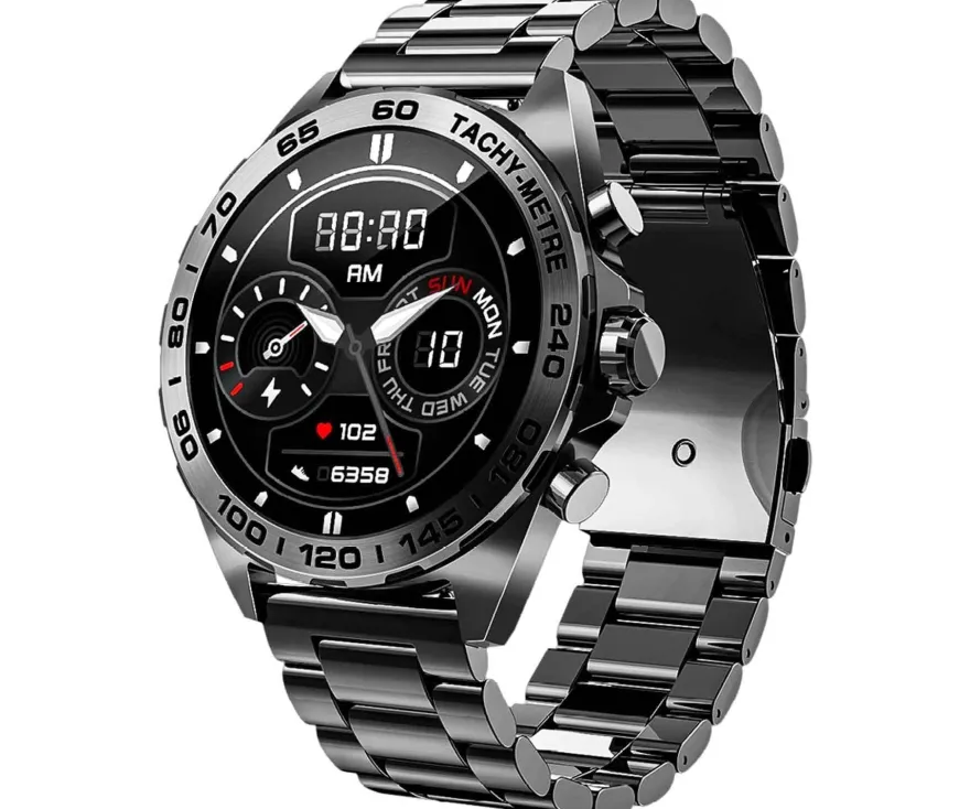 Smartwatch Beafon Metallisches Design 1,43 Zoll AMOLED