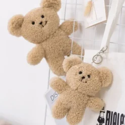 Smile Teddy Bear Stuffed Toys Plüsch Spielzeug Plüschtiere Keychain