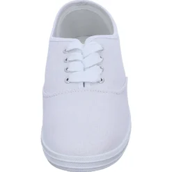 Sneakers Leinen Schnürhalbschuh