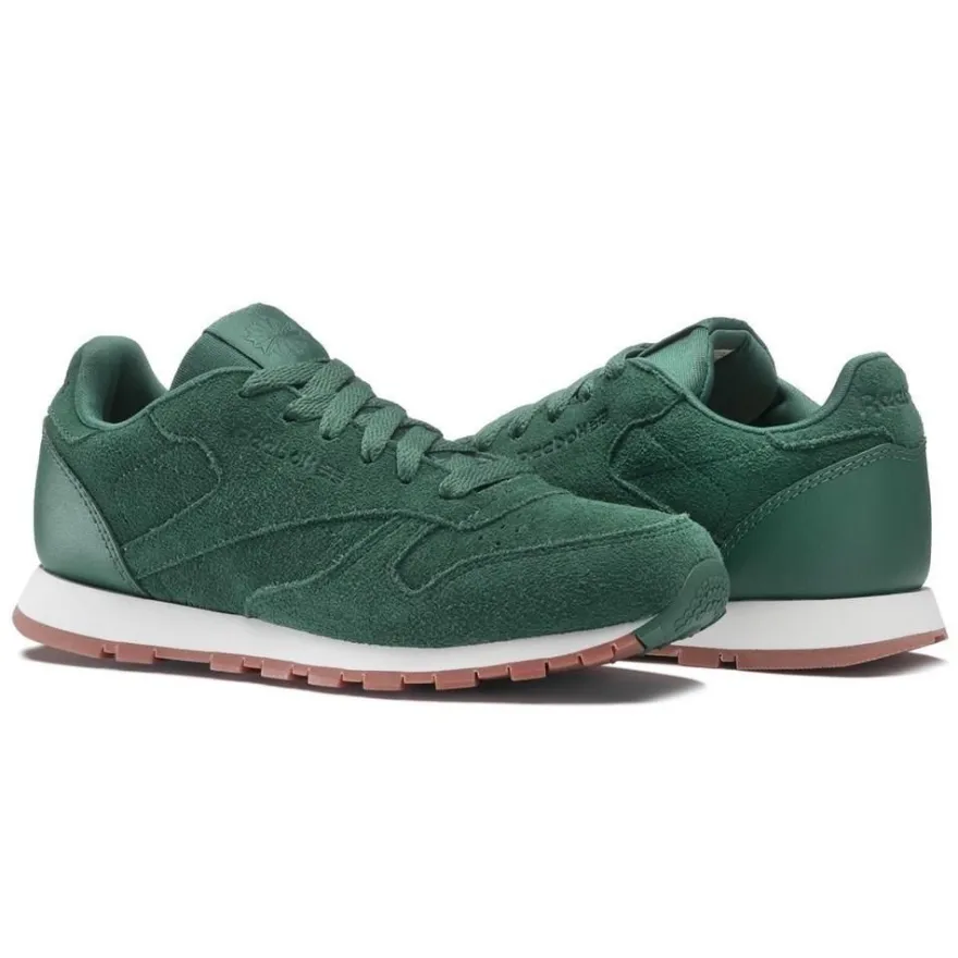 Sneakers Reebok CL Sg in washed jade / chalk / gum