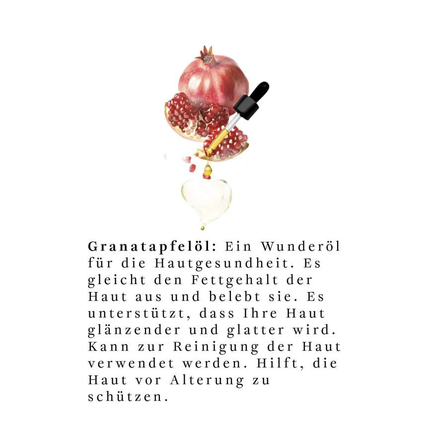 Softto+Plus Granatapfelöl - 100ml für Gesicht & Körper