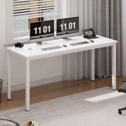 SogesHome Computertisch Schreibtisch 120x60x75 cm PC Tisch Büro Workstation