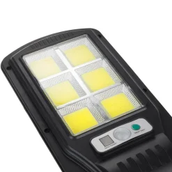 Solar Straßenlampe mit Bewegungs- und Dämmerungssensor IP54 4W 400 Lumen 6500K