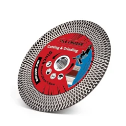 Solidure 125 mm Super-Fliesen-Klinge Turbo-Porzellan-Diamantscheibe mit