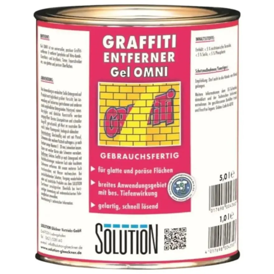 Solution-glöckner Gel OMNI Graffitientferner