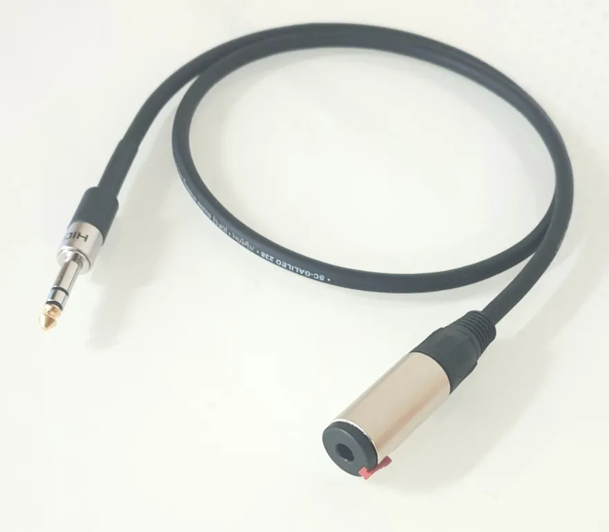 Sommercable -Galileo- HighEnd Kopfhörerkabel - Verlängerung - 6,3mm Klinke - OFC