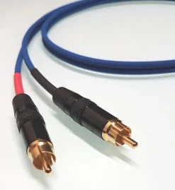 Sommercable -Onyx 2025- HiFi Cinchkabel - Stereokabel - OFC - Rean RCA - Blau