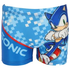 Sonic Badehose für Kinder – Leichte und schnelltrocknende Badeshorts
