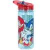 Sonic Trinkflasche 580 ml Kinder für Schule Kindergarten Freizeit und Ausflüge