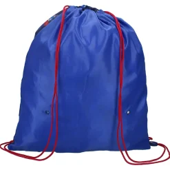 Sonic Turnbeutel Kinder – Sporttasche blau mit roten Trägern Tasche