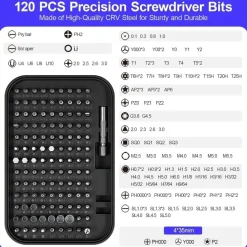 SOONAN 150-in-1 Präzisions-Schraubendreher-Set für Elektronikreparaturen