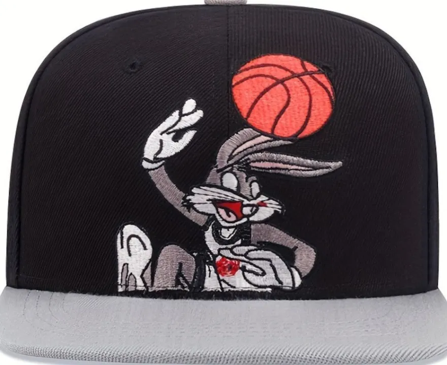 Space Jam Bugs Bunny Cap - Looney Tunes Kappen Mützen Snapback Caps Hüte Hats Beanies