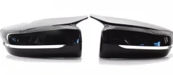 Spiegelkappen Schwarz Hochglanz für BMW 3er G20 G21 5er G30 G31 M Paket