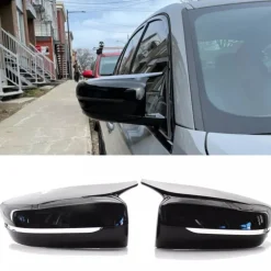 Spiegelkappen Schwarz Hochglanz für BMW 3er G20 G21 5er G30 G31 M Paket