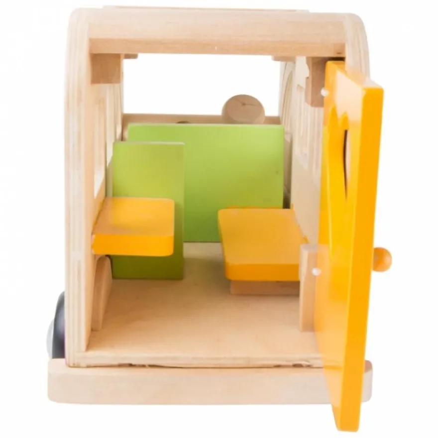 Spielbus Hippie aus Holz