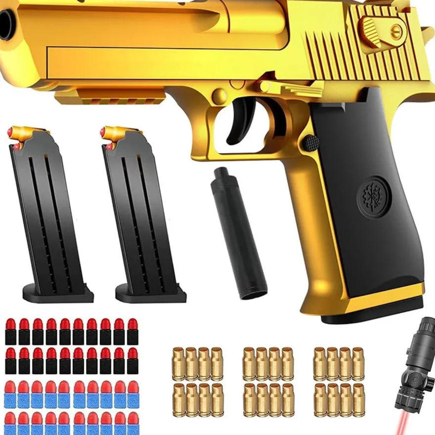 Spielzeug Pistole Kinder Schaumstoff-Blaster Gun Geburtstagsgeschenk