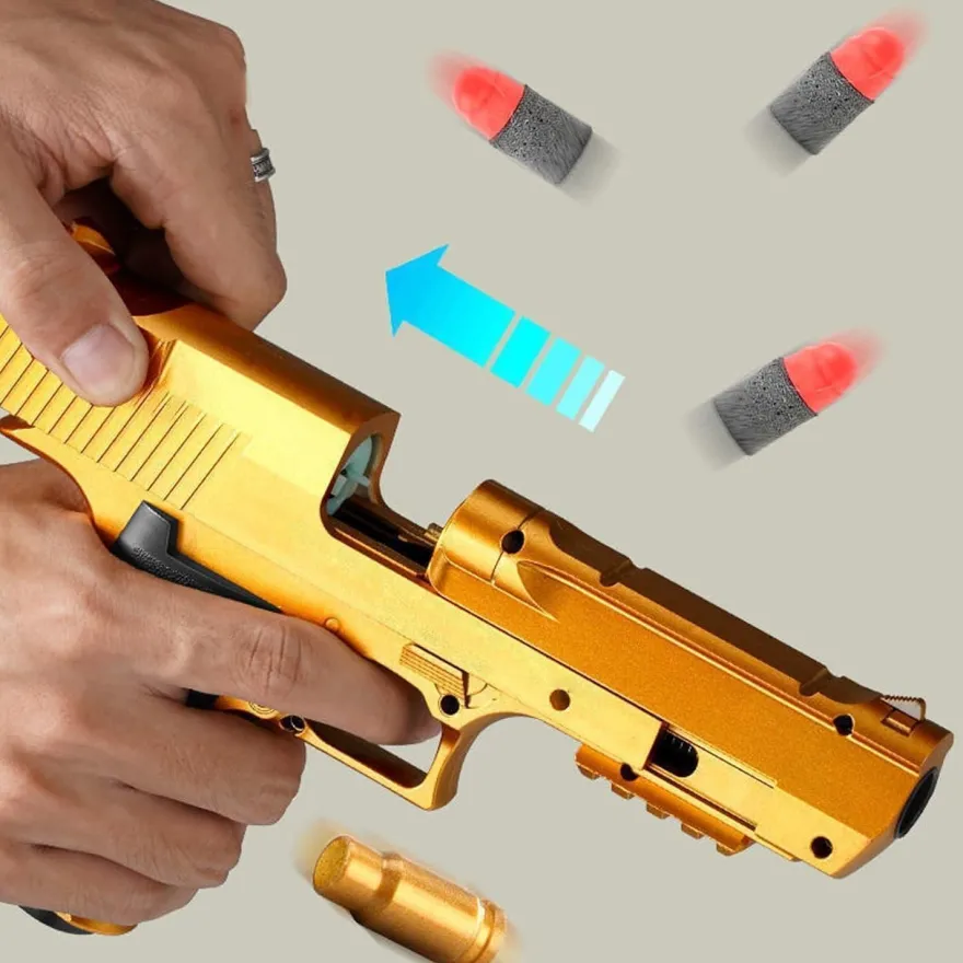 Spielzeug Pistole Kinder Schaumstoff-Blaster Gun Geburtstagsgeschenk