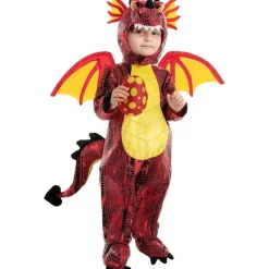 Spooktacular Creations Drachen Kostüm für Kinder (8-10 Jahre), Rot