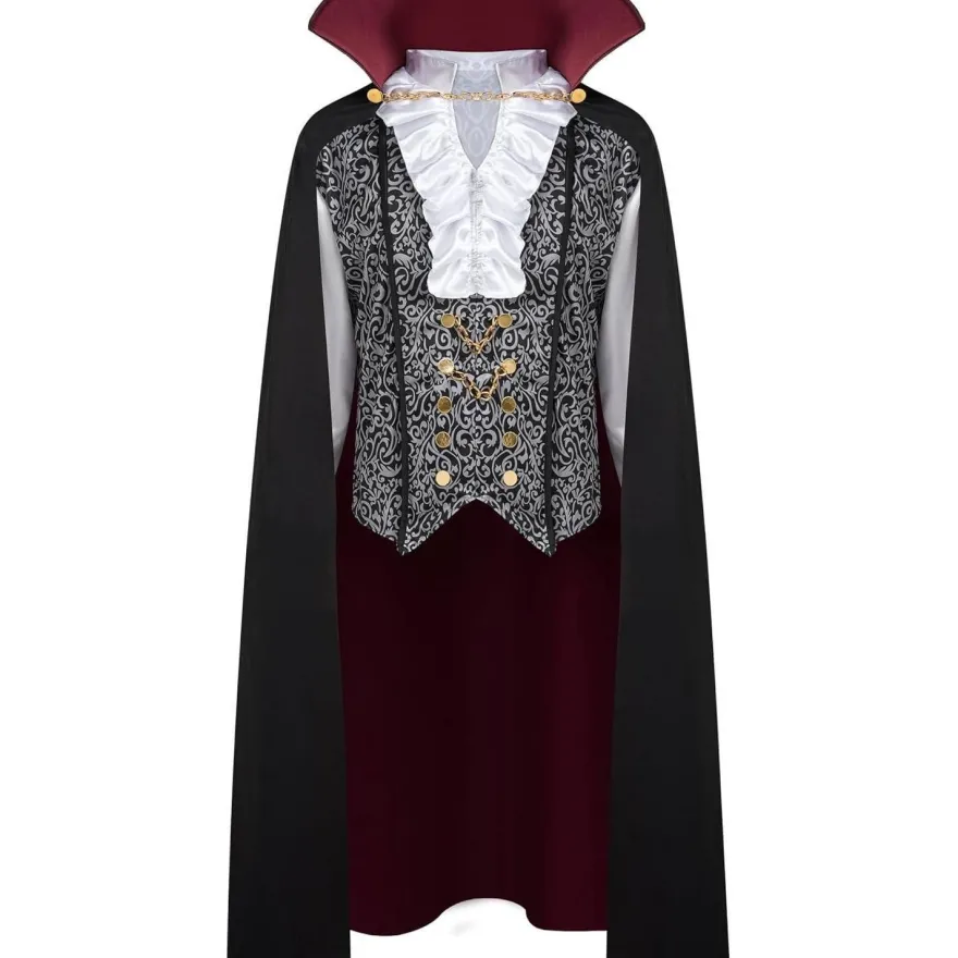 Spooktacular Creations Herren Renaissance Mittelalter Vampir Deluxe Halloween