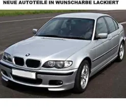 Sport Stoßstange Lackiert passend für BMW 3er E46 Limousine/ Touring für M-Paket