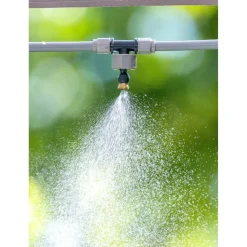 Sprühnebel Düse Garten Regner Anschluss Sprühküllung Cellfast System 7,5m
