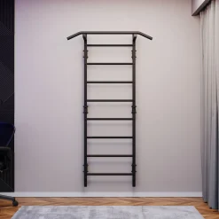 Sprossenwand Kletterwand Klimmzugstange Klettergerüst 10 Sprossen bis 280 kg 6810