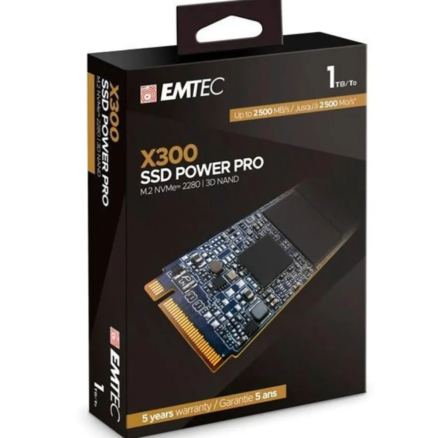 SSD Emtec X300 Power Pro 1 To NVMe PCIe 3.0
