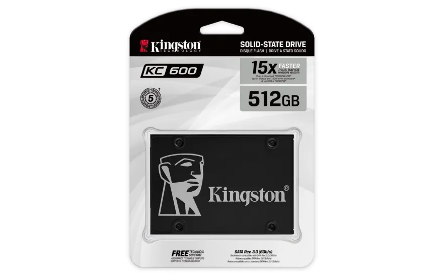 SSD 512GB Kingston 2,5